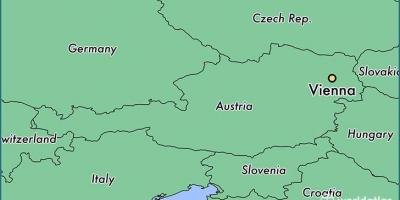 Viedeň v mapu