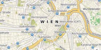 Viedeň mapu app