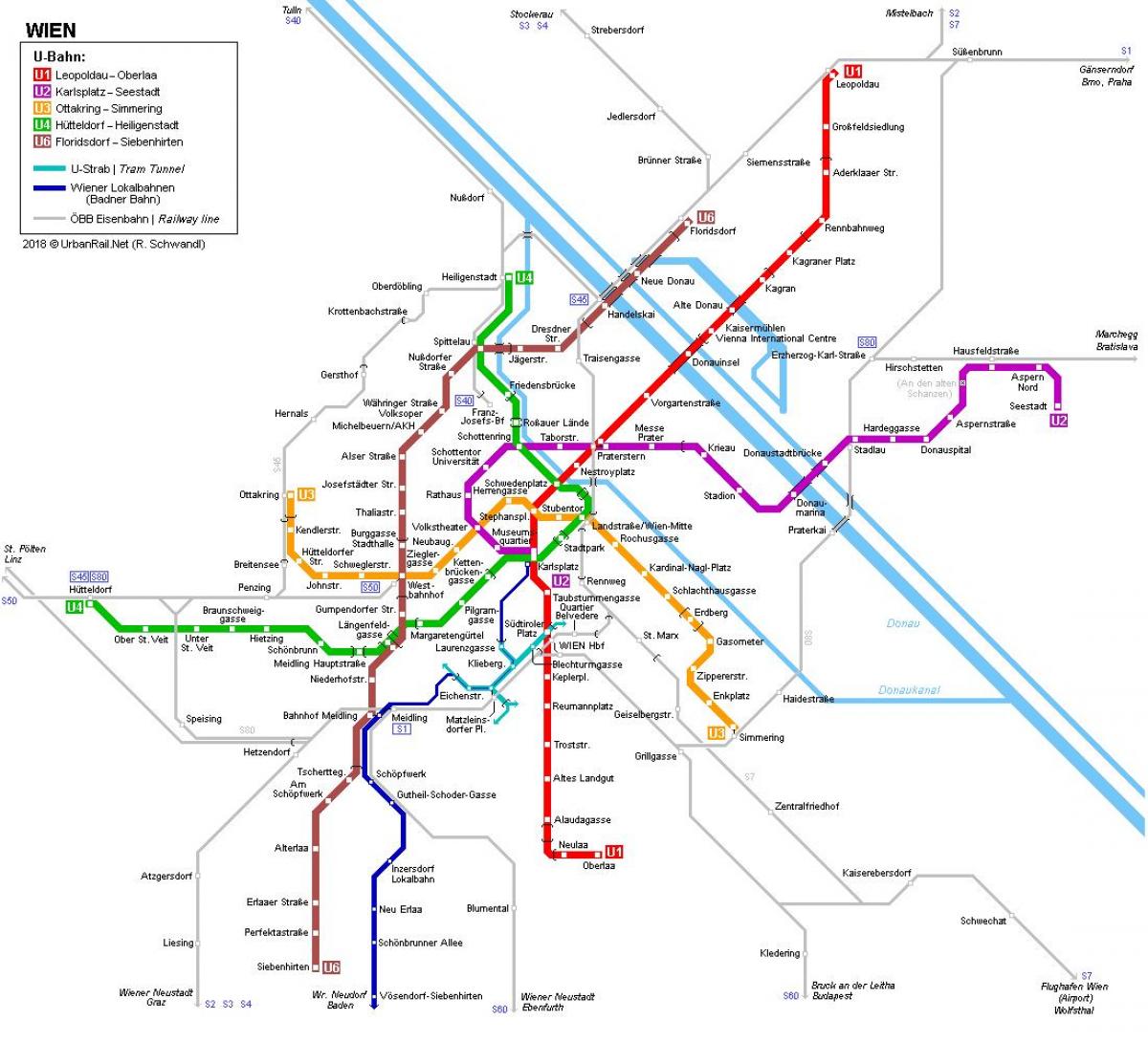 Mapa uban Wien