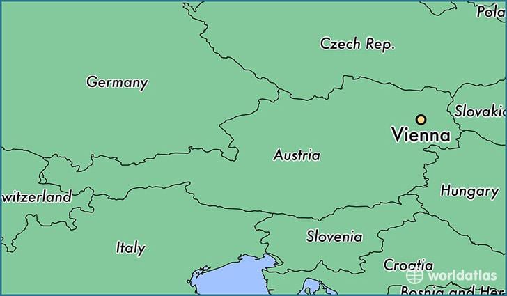 Viedeň v mapu