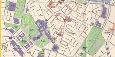 Mapa obchodných domoch vo Viedni 