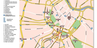 Ringstrasse mapu