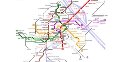 Mapa u1 Viedeň
